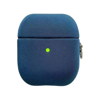 Футляр FineWoven (AAA) для Apple AirPods 1/2 — Pacific Blue