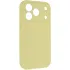 Чехол Silk Full Camera Protective (AA) NO LOGO для Apple iPhone 17 Pro Max (6.9") – Желтый / Mellow Yellow. Фото 1 из 5