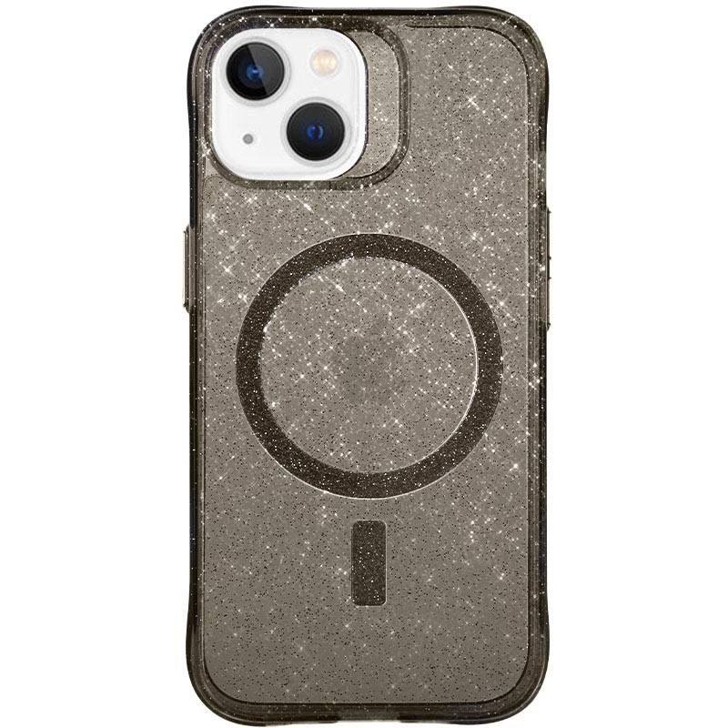Зоряний чохол з MagSafe на Apple iPhone 15 (6.1") – Black. Фото 2 з 12