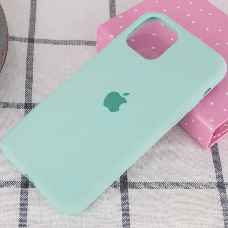 Чохол Silicone Case з закритим низом на Apple iPhone 11 (6.1") – Бірюзовий / Turquoise. Фото 2 з 3