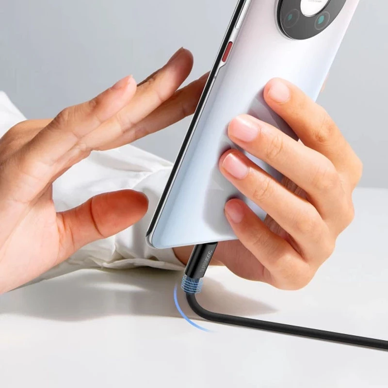 Дата кабель Baseus Superior Series (SUPERVOOC) Fast Charging USB to Type-C 65W 1m (CAYS00090) – Black. Фото 7 з 7