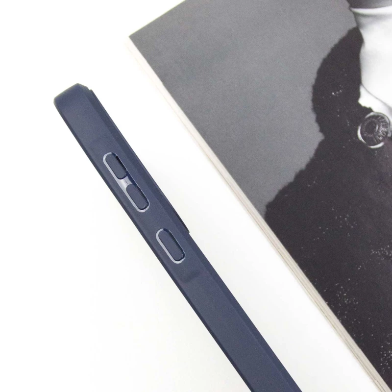 Силиконовый чехол сотами для Samsung Galaxy A35 – Темно-синий / Midnight blue. Фото 5 из 7