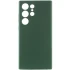 Чохол Silicone Case Lakshmi Premium із закритою камерою для Samsung Galaxy S24 Ultra – Зелений / Cyprus Green. Фото 1 з 7