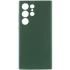 Чохол Silicone Case Lakshmi Premium з закритою камерою на Samsung Galaxy S24 Ultra – Зелений / Cyprus Green. Фото 1 з 7