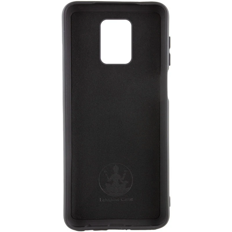 Чехол Silicone Case Lakshmi Elit для Xiaomi Redmi Note 9s / Note 9 Pro / Note 9 Pro Max – Черный / Black. Фото 3 из 7