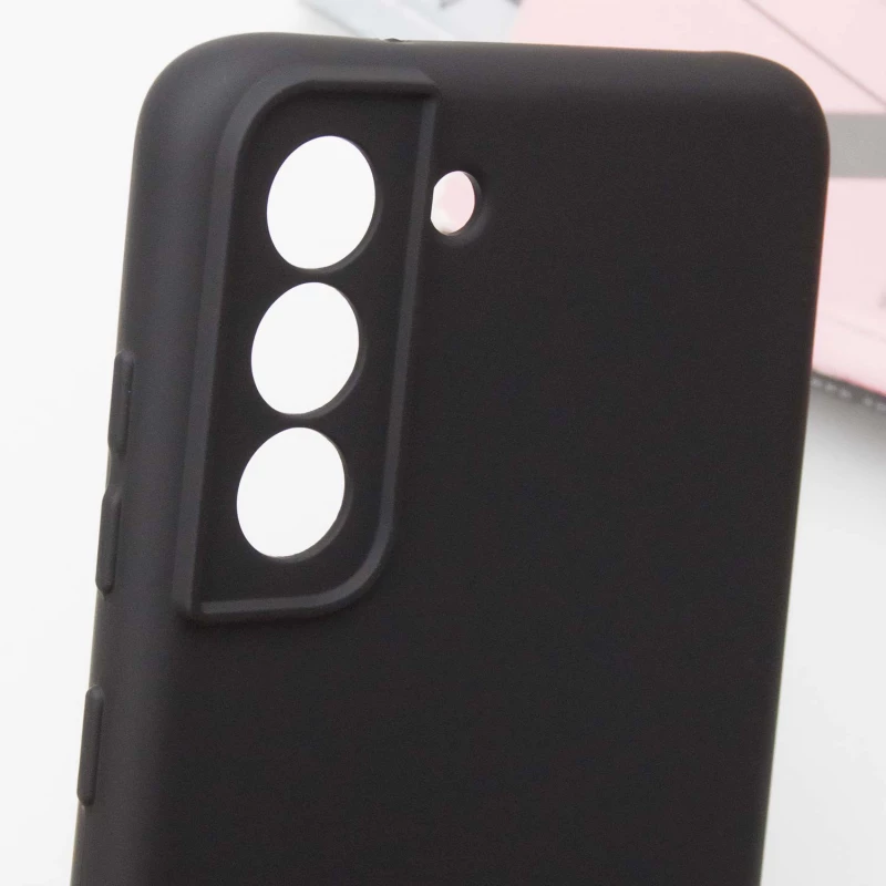Чохол Silicone Case Lakshmi з закритою камерою на Samsung Galaxy S23+ – Чорний / Black. Фото 13 з 17