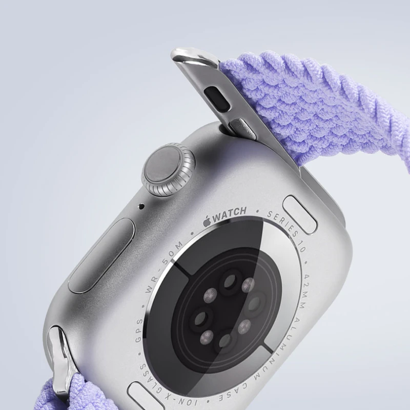 Ремінець Dux Ducis Mixture Ultra для Apple Watch 38/40/41/42mm(ser.10) – Misty Purple. Фото 5 з 8