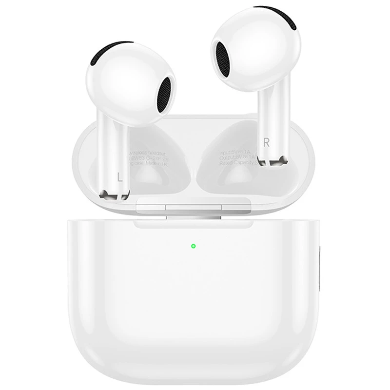 Бездротові TWS навушники BOROFONE BW83 – White. Фото 4 з 8