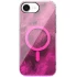 Силіконовий чохол Shiny Mountain (MagFit) для Apple iPhone 17e (6.1") – Pink. Фото 1 з 2
