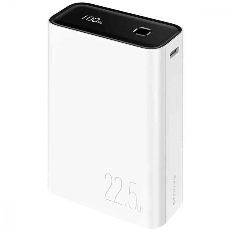 

Портативное зарядное устройство Proove Hyper Flux 22.5W 20000 mAh (White)
