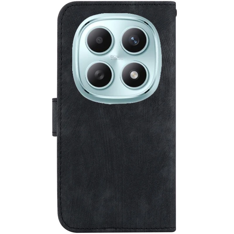 Кожаный чехол-книжка Cute Tiger для Xiaomi Redmi 15 (EU) – Black. Фото 2 из 4