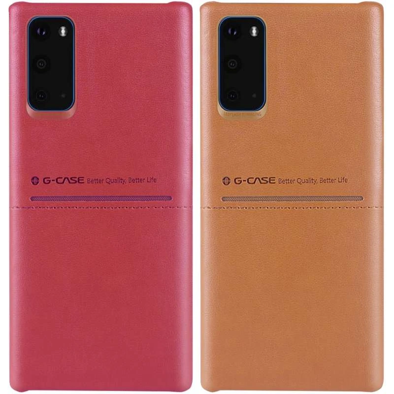 

Шкіряна накладка G-Case Cardcool Series на Samsung Galaxy S20
