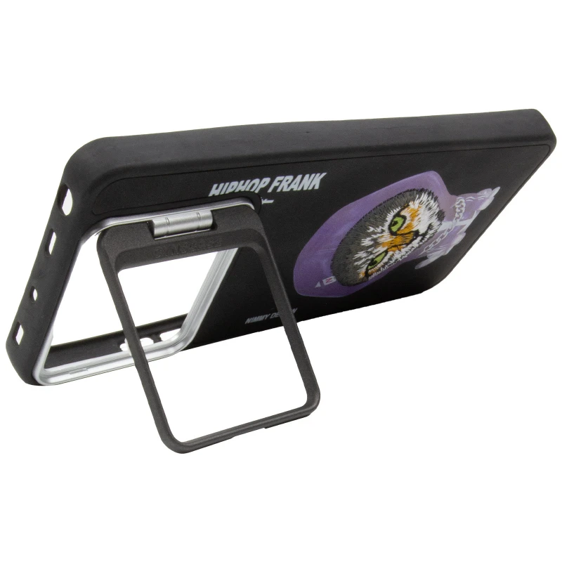 TPU+PC чохол з тваринами для Xiaomi Redmi Note 13 Pro 5G – Black Cat. Фото 12 з 13