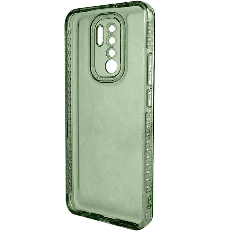 Силиконовый чехол с узором на Xiaomi Redmi 9 – Зеленый. Фото 3 из 3