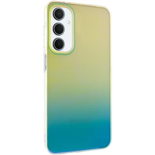 Чехол TPU+PC Glassbend Samsung Galaxy A15 4G/5G — Green