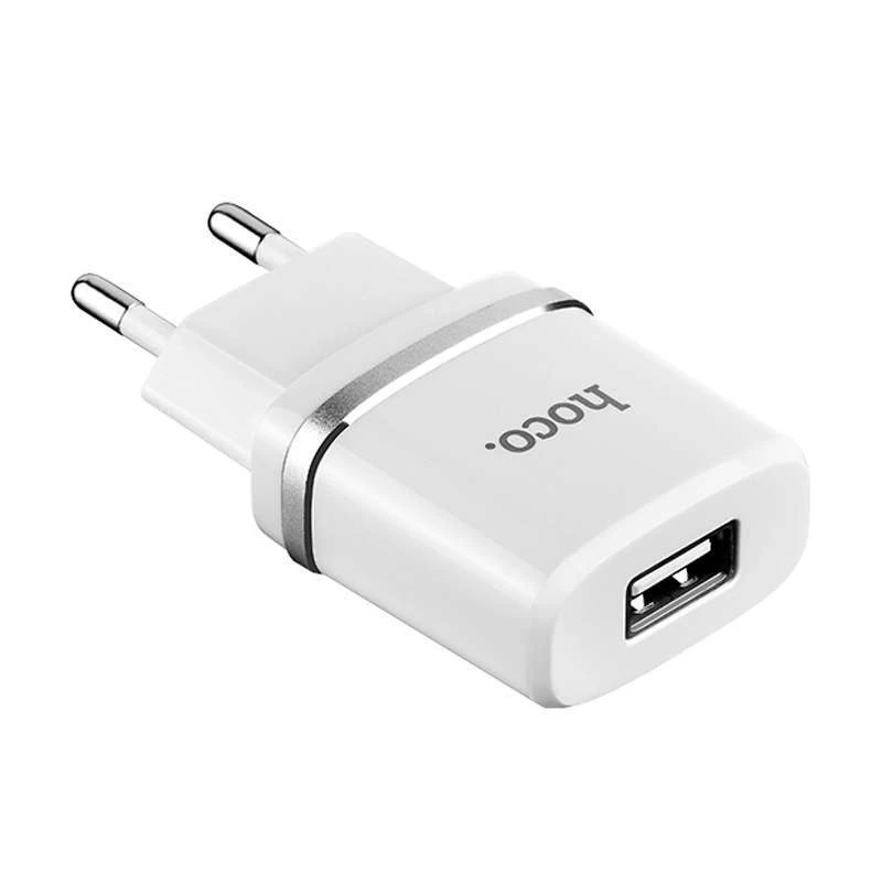 

МЗП Hoco C11 USB Charger 1A (Білий)