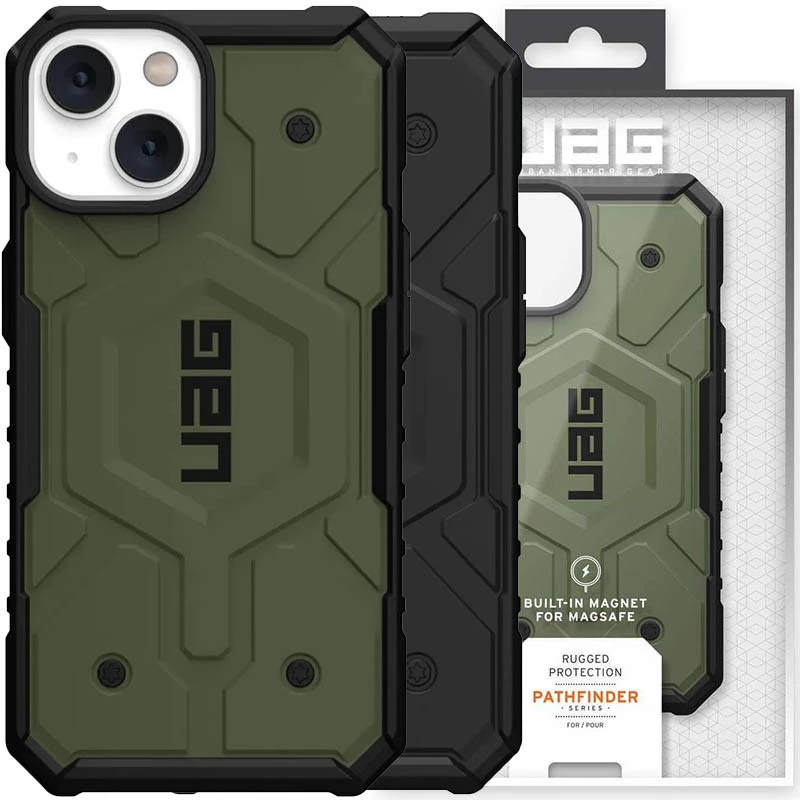Ударопрочный чехол UAG Pathfinder с MagSafe для Apple iPhone 14 Plus (6.7") фото 1 из 1