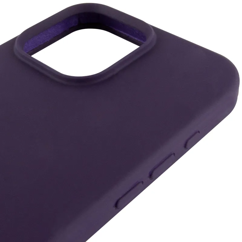 Чехол Silk Full Protective (AA) NO LOGO для Apple iPhone 16 Pro Max – Фиолетовый / Elderberry. Фото 11 из 18