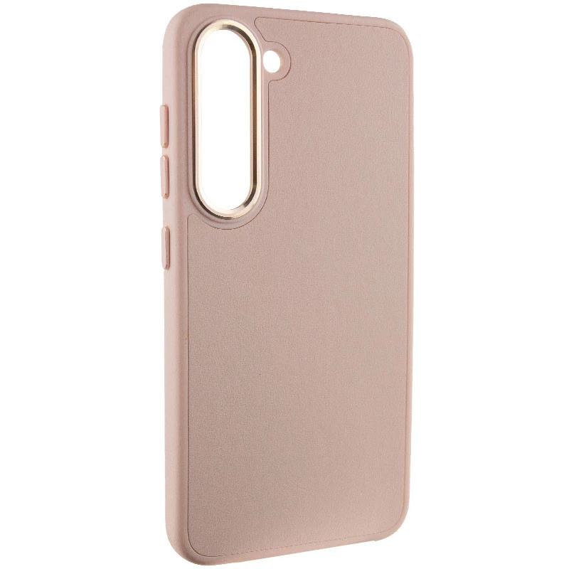 Шкіряний чохол Bonbon з металевими кнопками на Samsung Galaxy S23 – Рожевий / Light pink. Фото 3 з 6