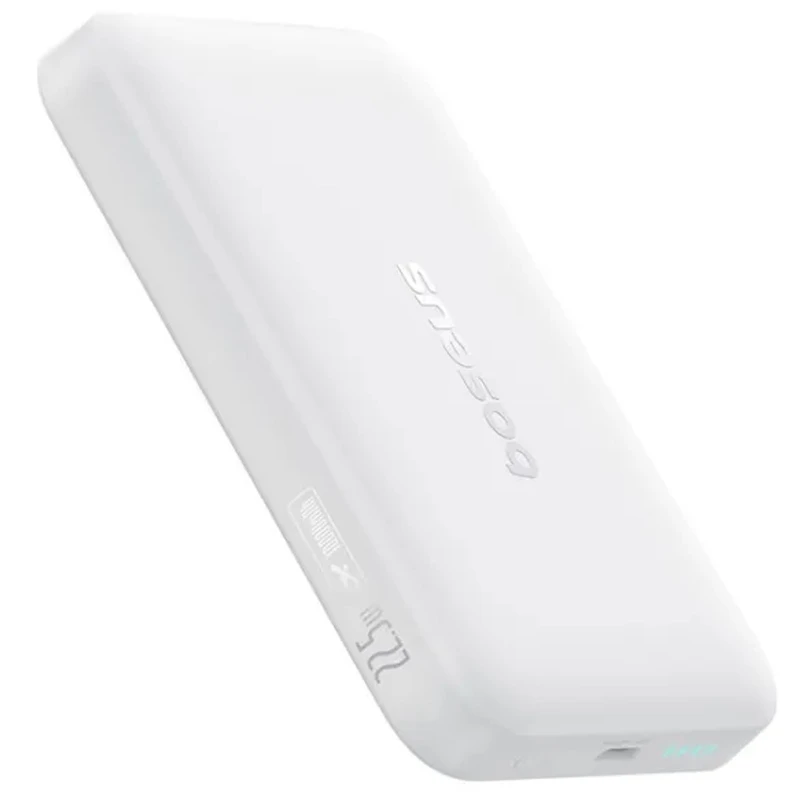 Портативний ЗП Power Bank Baseus EnerFill FM11 Ultra-Mini 22.5W з БЗП 10000mAh (P1008210E123) – White. Фото 2 з 12