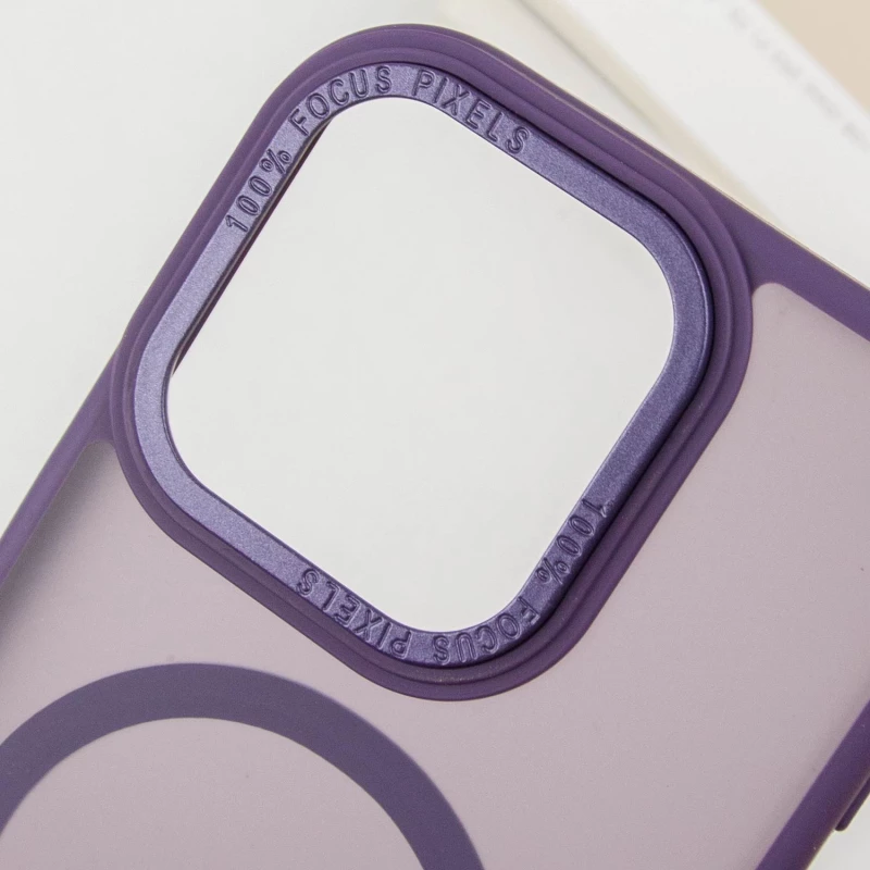 TPU+PC чехол Stand case для Apple iPhone 16 Pro – Purple. Фото 7 из 7