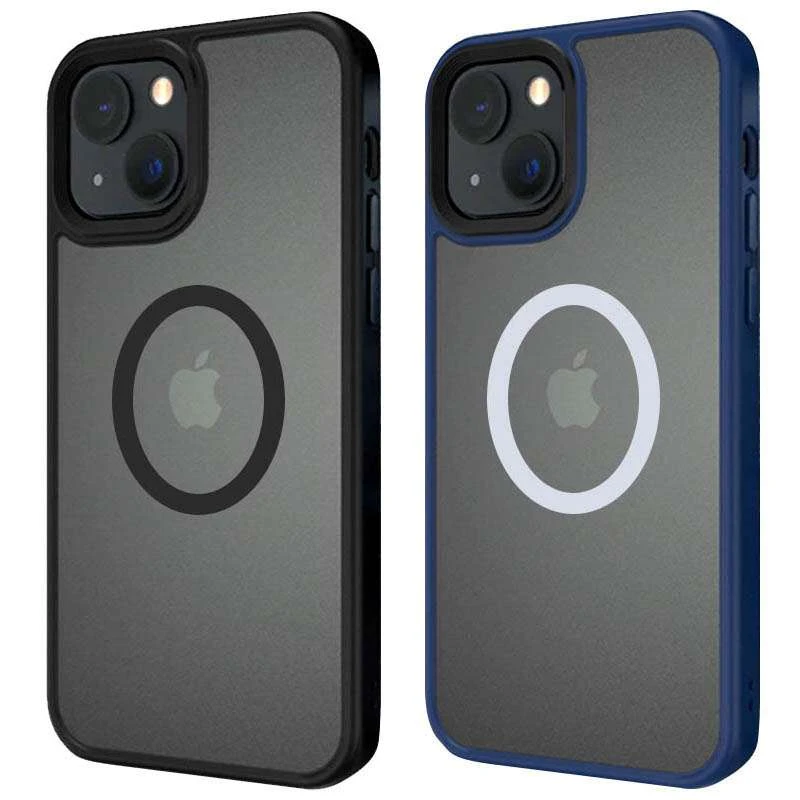 

TPU+PC з металевими кнопками та MagSafe на Apple iPhone 13 (6.1")