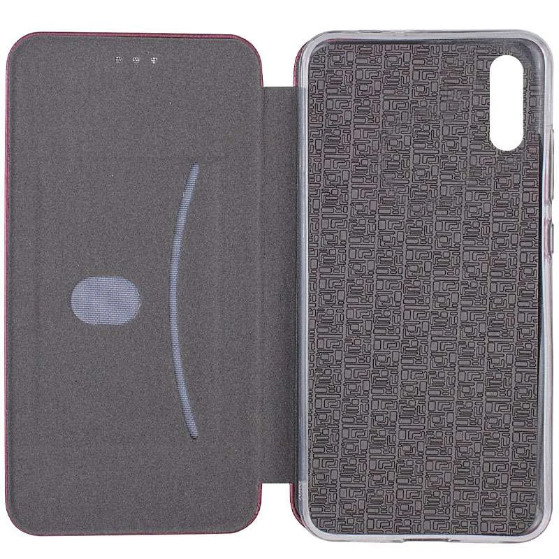 Чохол-книжка класичний на Xiaomi Redmi 9A – Бордовий. Фото 3 з 3