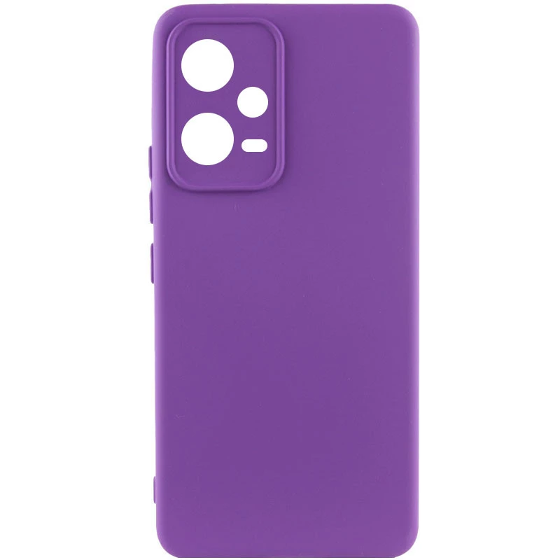 

Чохол Silicone Case Lakshmi Plus з закритою камерою на Xiaomi Redmi Note 12 5G (Фіолетовий / Purple)