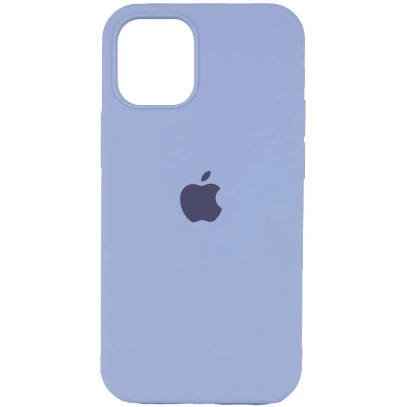 

Чехол Silicone Case с закрытым низом для Apple iPhone 14 Plus (6.7") (Голубой / Lilac Blue), Блакитний / lilac blue