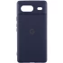 Чехол Silicone Case Lakshmi Premium L с закрытой камерой для Google Pixel 8a – Серый / Dark Gray. Фото 1 из 1