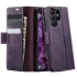 Кожаный чехол-книжка CaseMe Velvet Matte для Samsung Galaxy S26 Ultra – Purple. Фото 2 из 5