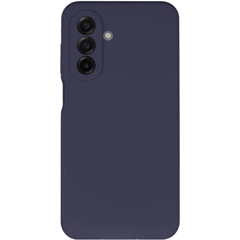Чохол Silicone Case Lakshmi Premium із закритою камерою для Samsung Galaxy A17 4G/5G – Темно-синій / Midnight blue. Фото 12 з 14