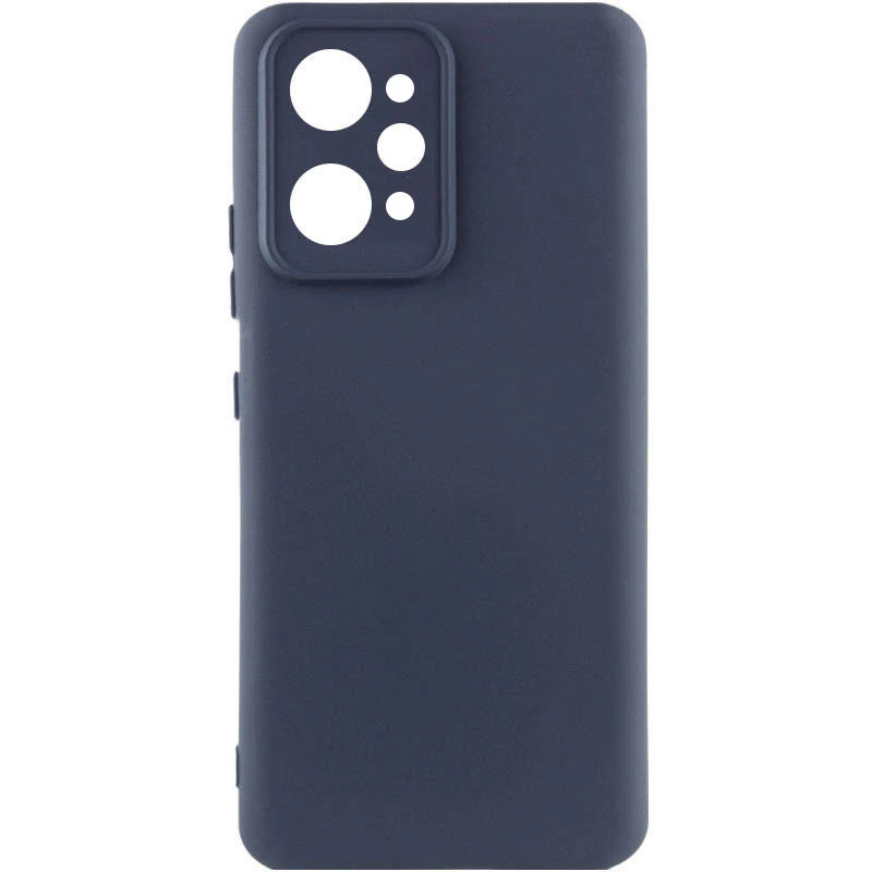 Чохол Silicone Case Lakshmi Premium із закритою камерою для Xiaomi Redmi 12 – Темно-синій / Midnight blue. Фото 1 з 5