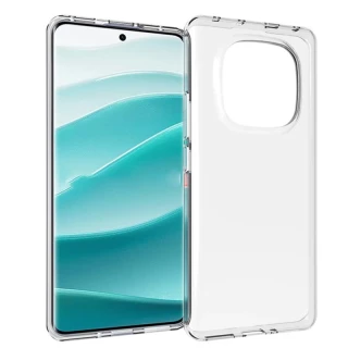 Ультратонкий силиконовый чехол 1,5 мм для Xiaomi Redmi Note 14 Pro 4G фото 1 из 2