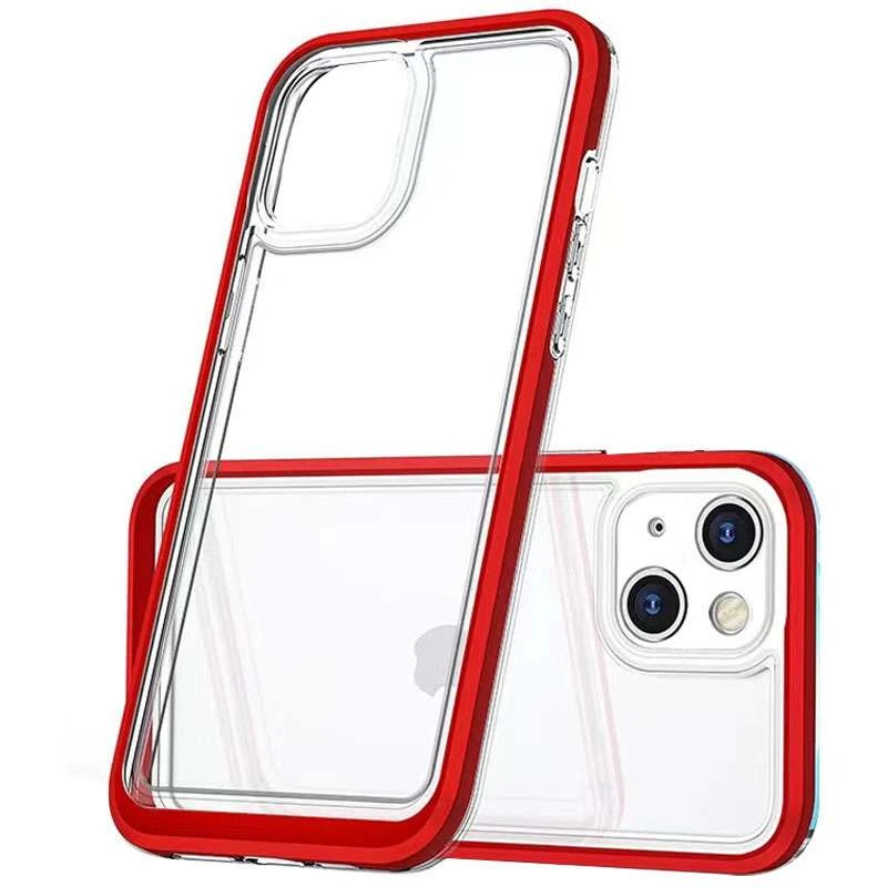 

TPU+PC чохол з захистом 360 градусів на Apple iPhone 13 (6.1") (Червоний)
