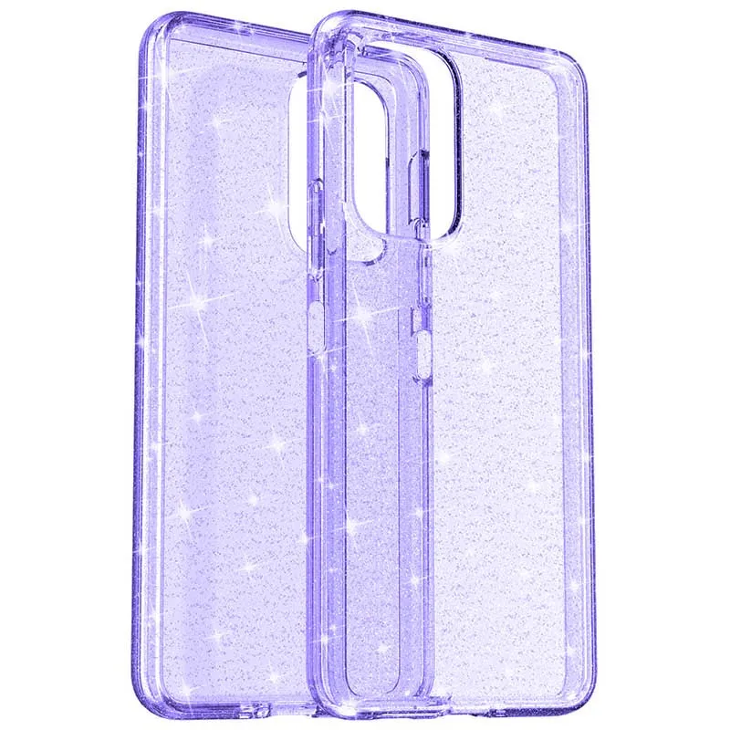 Блестящий силиконовый чехол на Xiaomi Redmi 17 – Purple. Фото 1 из 2