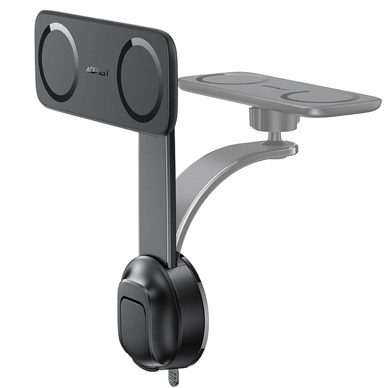 Автотримач Acefast D60 Dual Mount – Black. Фото 2 з 5