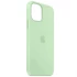 Чохол Silicone Case з закритим низом на Apple iPhone 12 (6.1") – Зелений / Pistachio. Фото 3 з 7