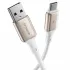 Дата кабель Proove Flex Metal USB to Type-C 3A (1m) – White. Фото 2 з 2