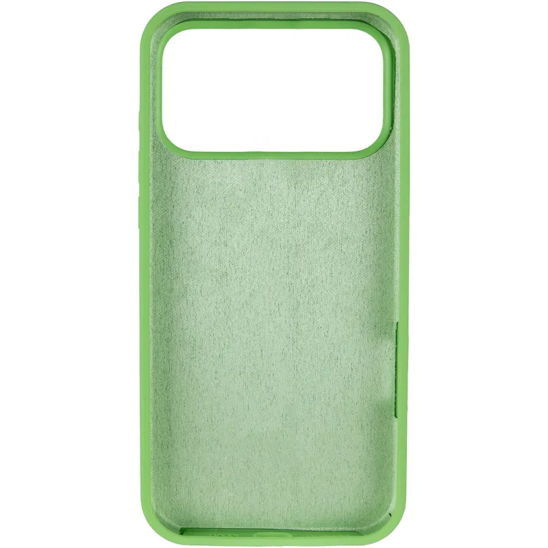 Чехол Silk Full Protective (AA) NO LOGO для Apple iPhone 17 Pro (6.3") – Мятный / Mint. Фото 3 из 5