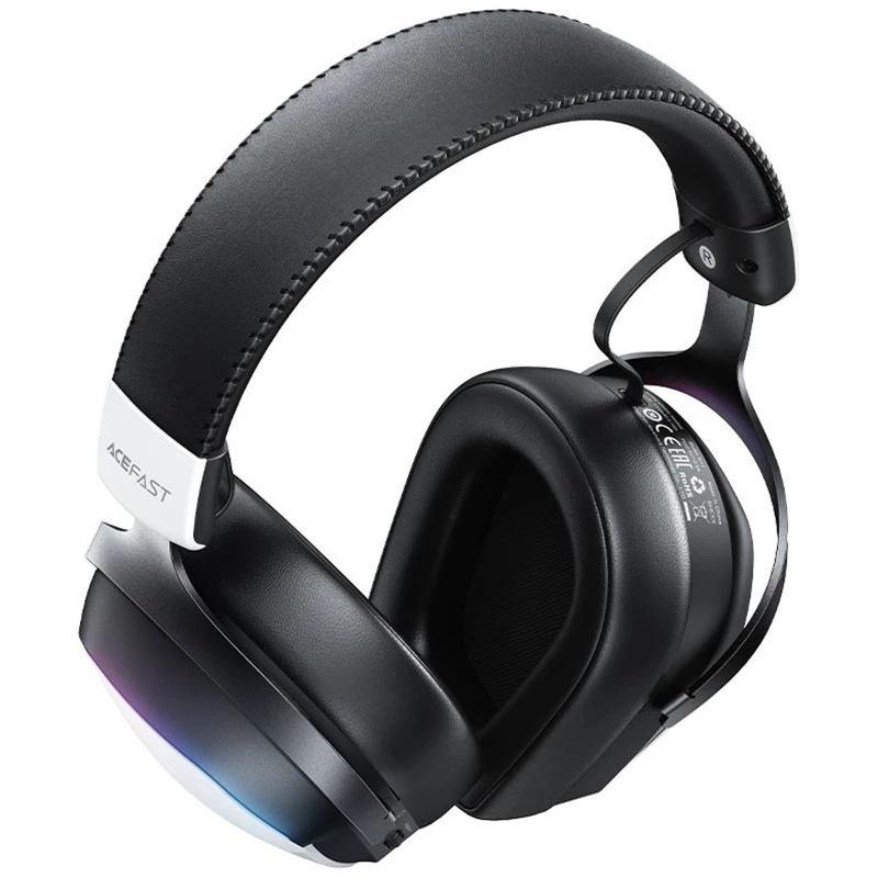 Накладні бездротові навушники Acefast H11 Gaming – White. Фото 4 з 6