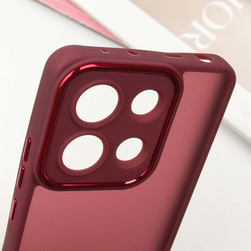 TPU+PC чохол Accent на Xiaomi Poco C75 – Magenta. Фото 5 з 6