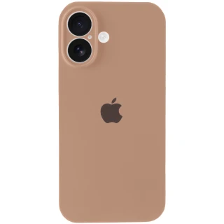 Чехол Silicone Case с защитой камеры для Apple iPhone 16 Plus фото 1 из 2