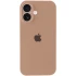 Чехол Silicone Case с защитой камеры для Apple iPhone 16 Plus – Бежевый / Desert Gold. Фото 1 из 2