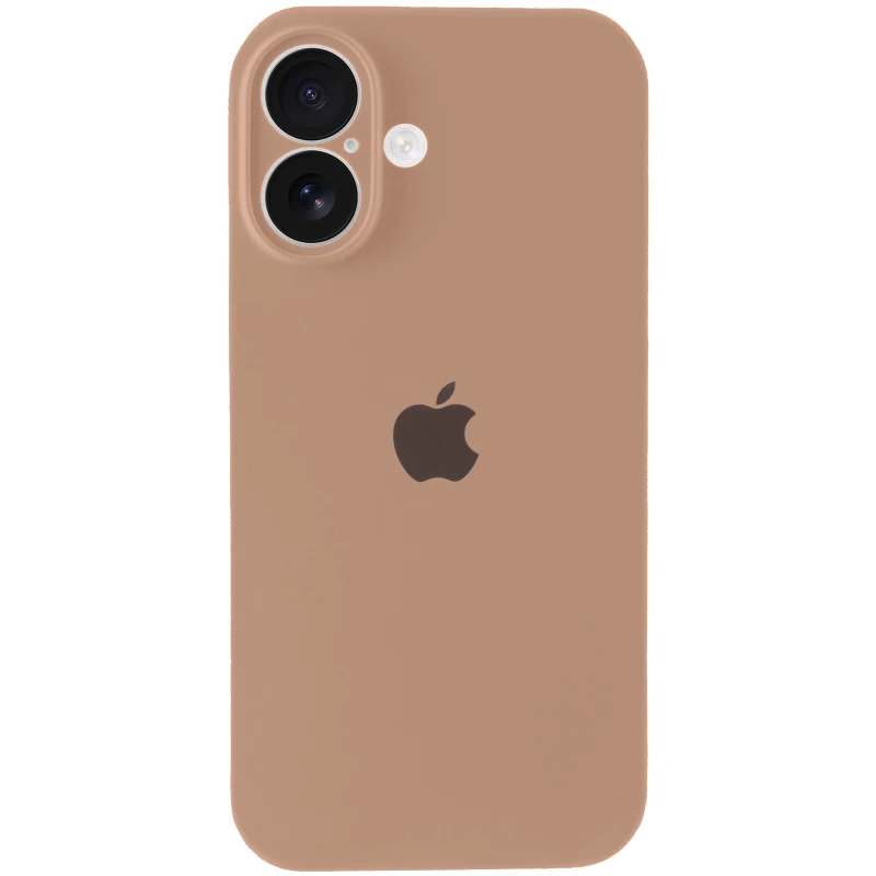 Чохол Silicone Case з захистом камери на Apple iPhone 17 (6.3") – Бежевий / Desert Gold. Фото 2 з 2