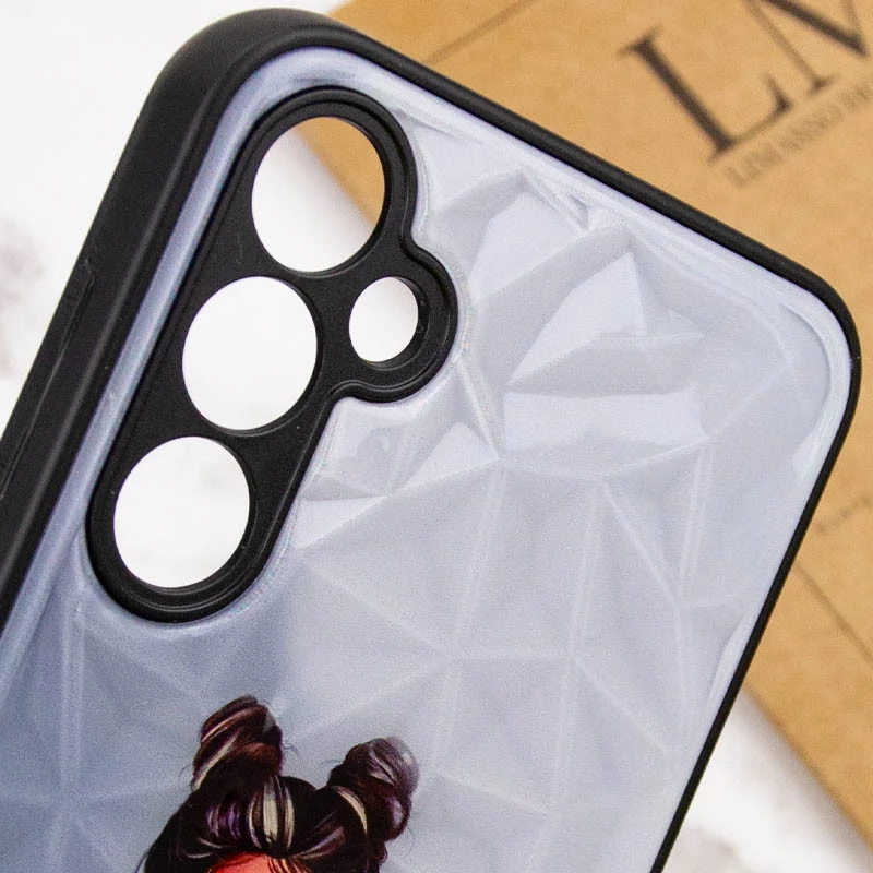 Скляний чохол Prisma Ladies на Samsung Galaxy A05s – Black in White. Фото 4 з 4