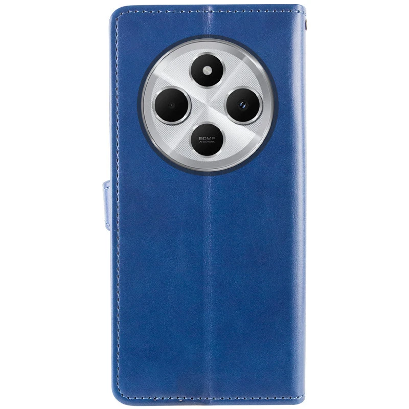 Чехол-книжка GETMAN Gallant  для Xiaomi Redmi 14C / Poco C75 – Синий. Фото 2 из 8