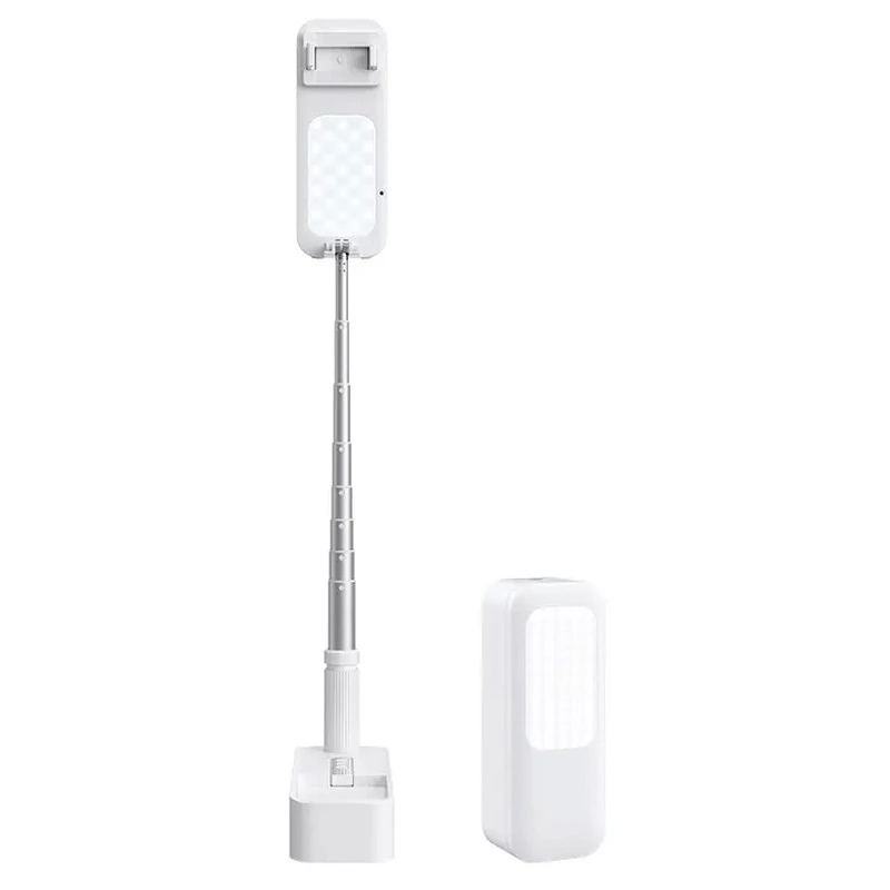 

Підставка-тримач настільний USAMS US-ZB209 Multifunctional Live Show Foldable with lamp (White)