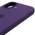 Чехол Silicone Case с закрытым низом для Apple iPhone 17 (6.3") – Фиолетовый / Amethyst. Фото 5 из 6