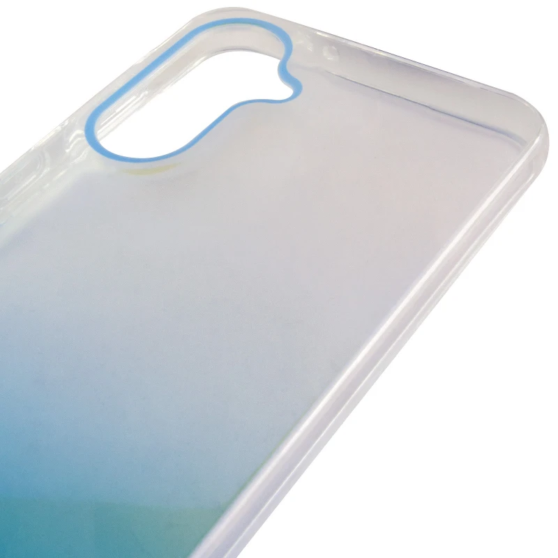 Чехол TPU+PC Glassbend Xiaomi Poco C75 – Green. Фото 5 из 6